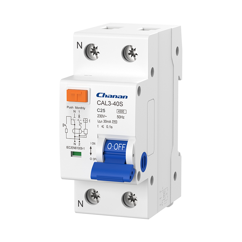 CAL3-40S 4,5-kA-RCBO-Fehlerstromschutzschalter mit Überstromschutz 