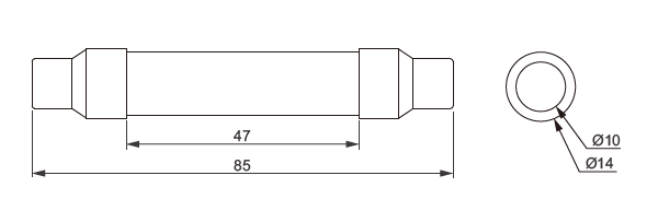 14x85mm-1500VDC-gPV-Sicherungseinsatzgr&ouml;&szlig;e