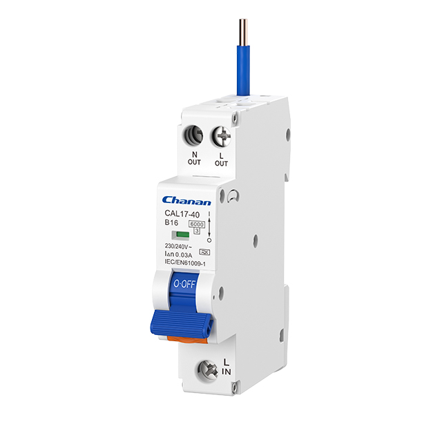 CAL17-40 6kA RCBO Fehlerstromschutzschalter mit Überstromschutz