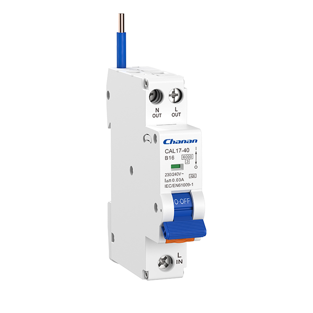 CAL17-40 6kA RCBO Fehlerstromschutzschalter mit Überstromschutz